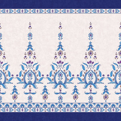 Blue Porcelain — cushion 3 of 3, the printed design