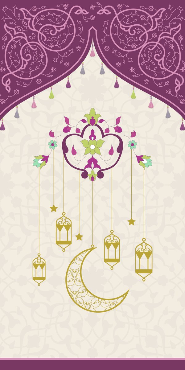 Plum Arches — the right curtain panel