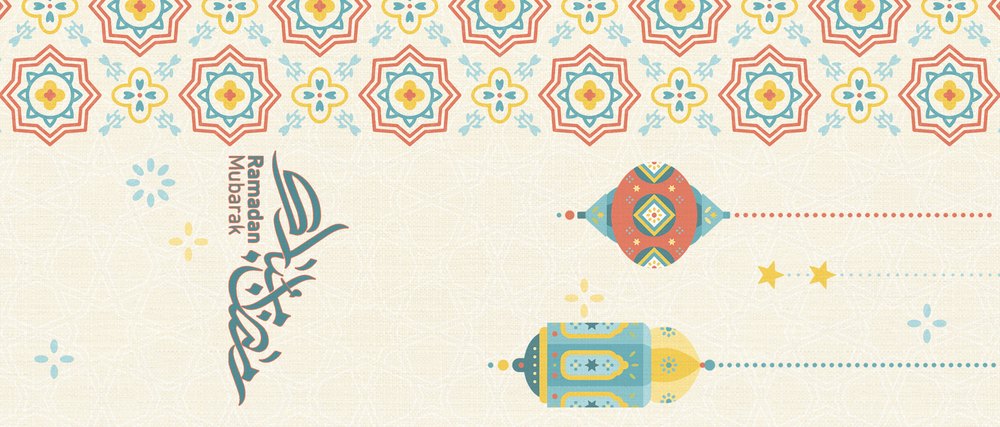 Pastel Lanterns — the coffee-table runner, 100 × 50 cm