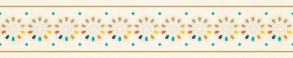 Ivory Star — the dining-table runner, 250 × 50 cm