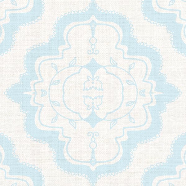 Crescent Watercolour — cushion 1 of 3, the printed design
