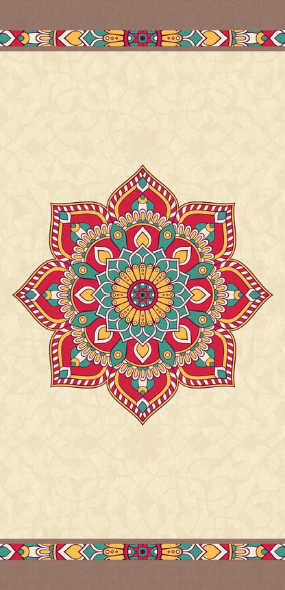 ماندالا بوهيمية — لوحة الستارة اليسرى