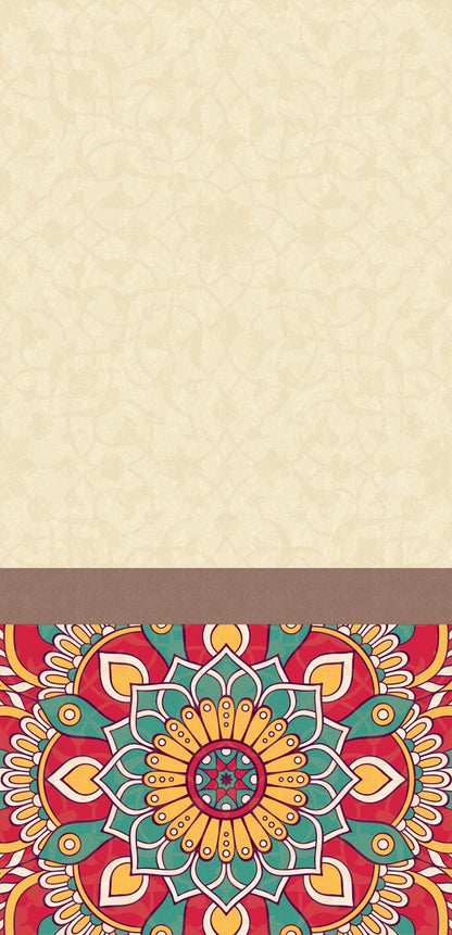 ماندالا بوهيمية — لوحة الستارة اليمنى