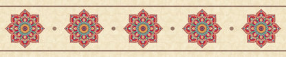 ماندالا بوهيمية — مفرش السفرة، 250×50 سم