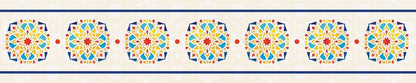 Festive Mandala — the dining-table runner, 250 × 50 cm