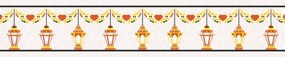 Mashrabiya Lattice — the dining-table runner, 250 × 50 cm