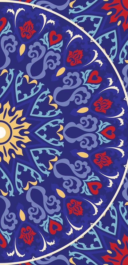 Royal Lanterns — the right curtain panel