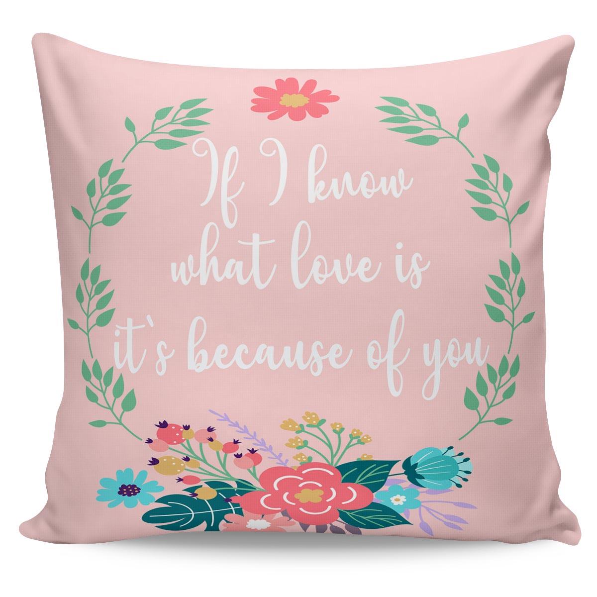 Printed Cushion For Mom - Karen Fabrics