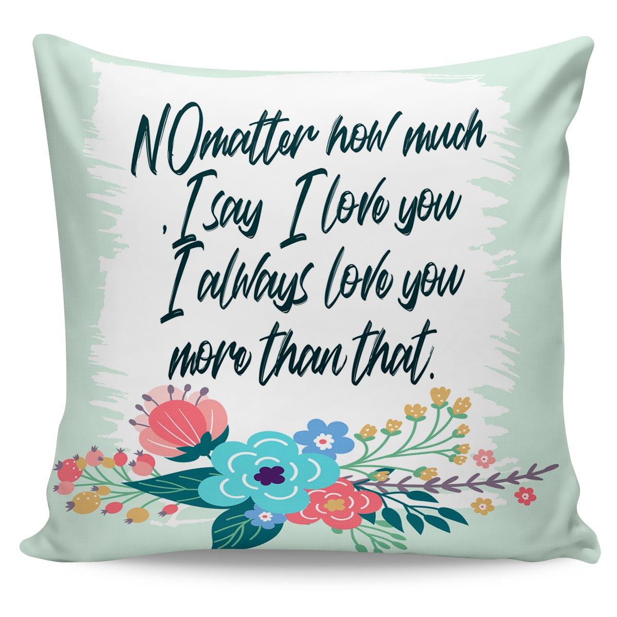 Printed Cushion For Mom - Karen Fabrics