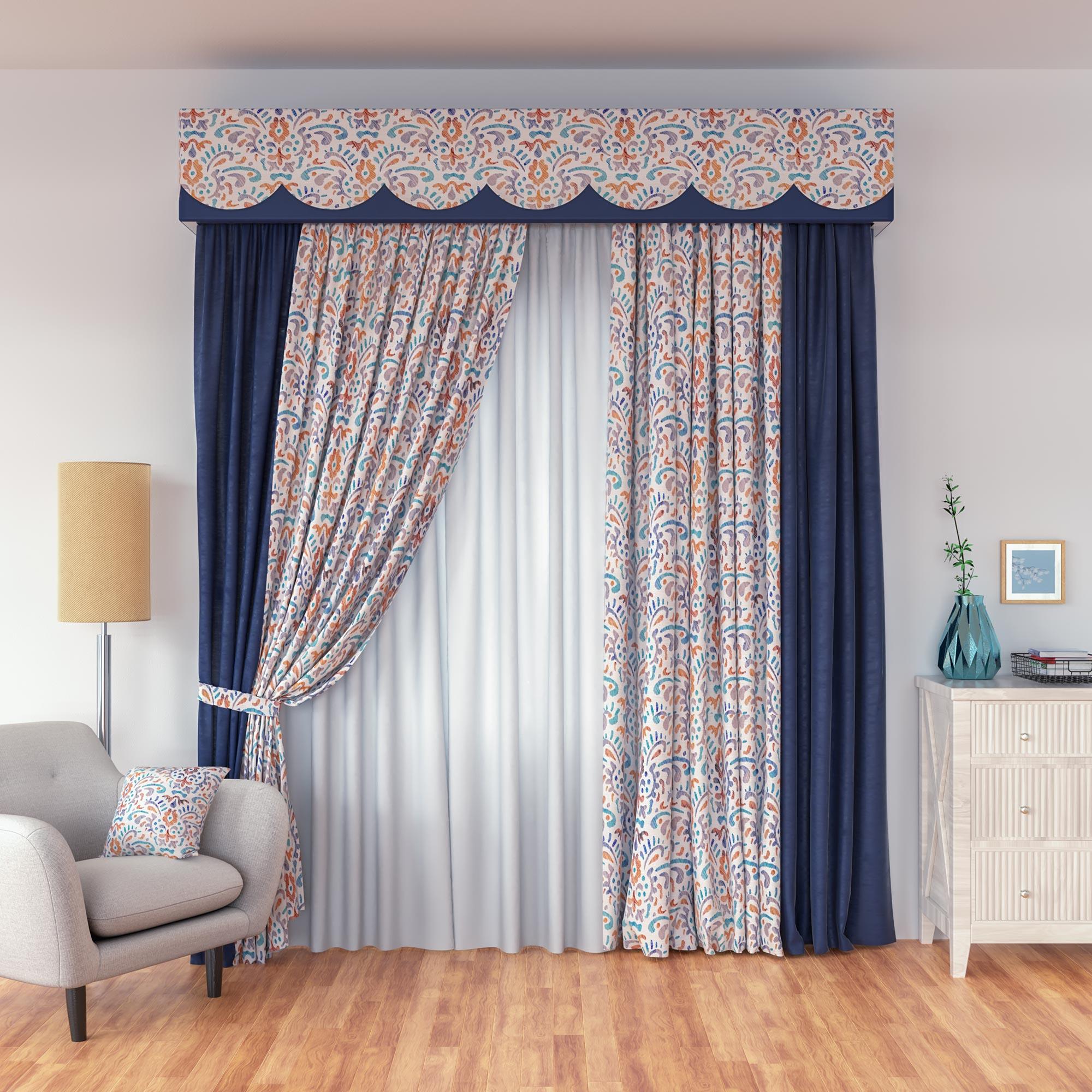 Pelmet Curtain P12 - Karen Fabrics