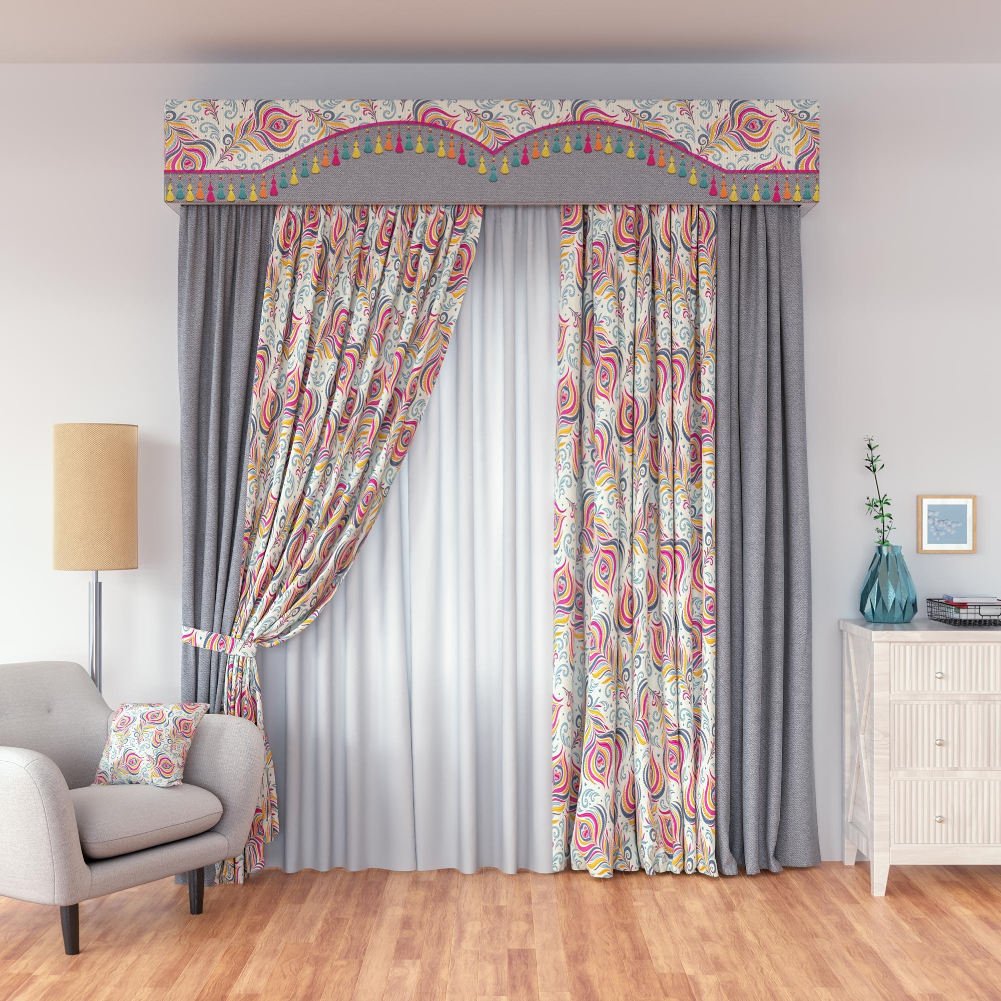 Pelmet Curtain P28 - Karen Fabrics